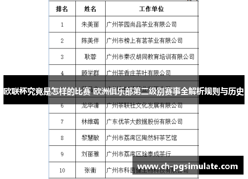欧联杯究竟是怎样的比赛 欧洲俱乐部第二级别赛事全解析规则与历史